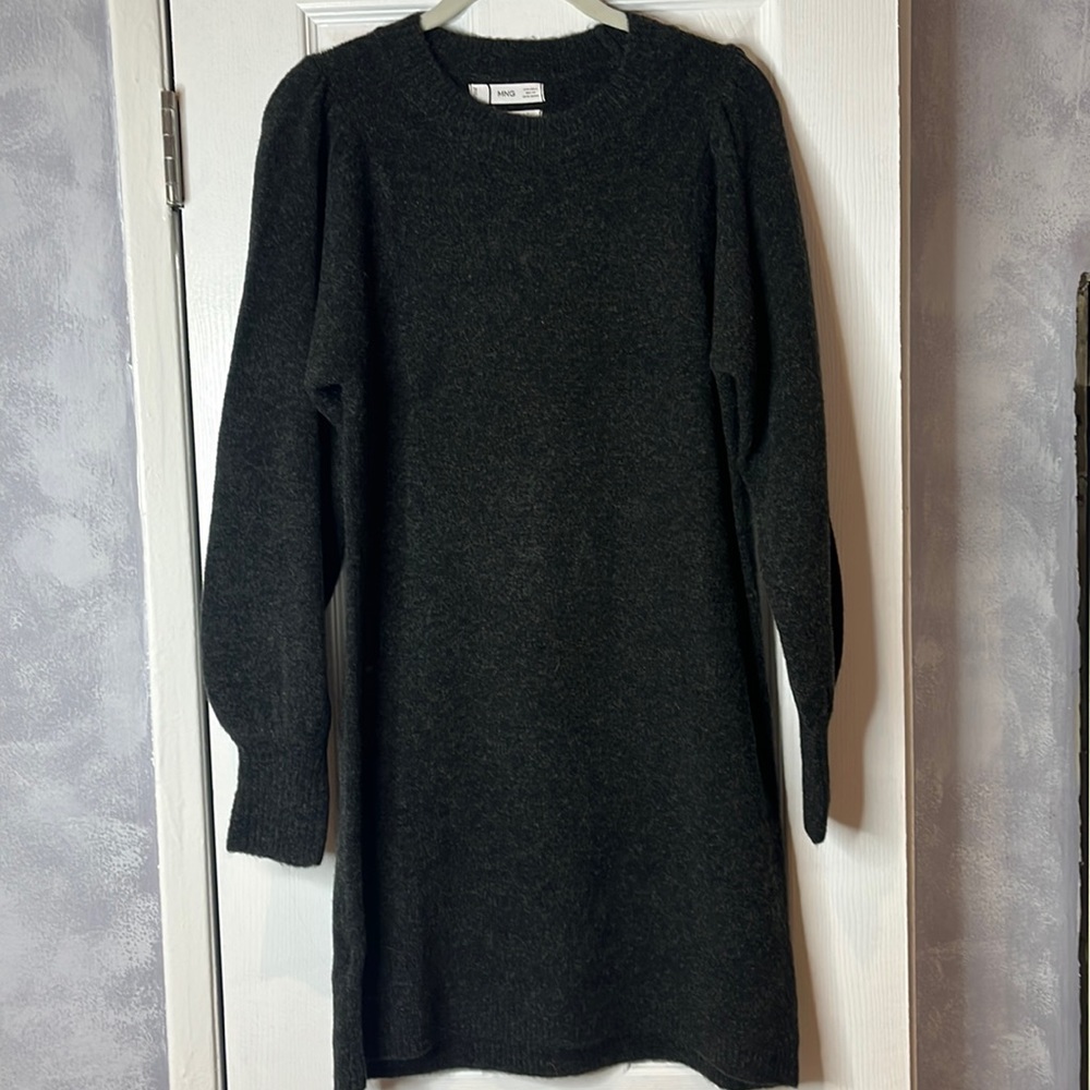 MNG Wool Sweater Dress NWT